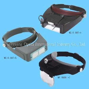 Multi Power Helmet Magnifier with LED Lamp